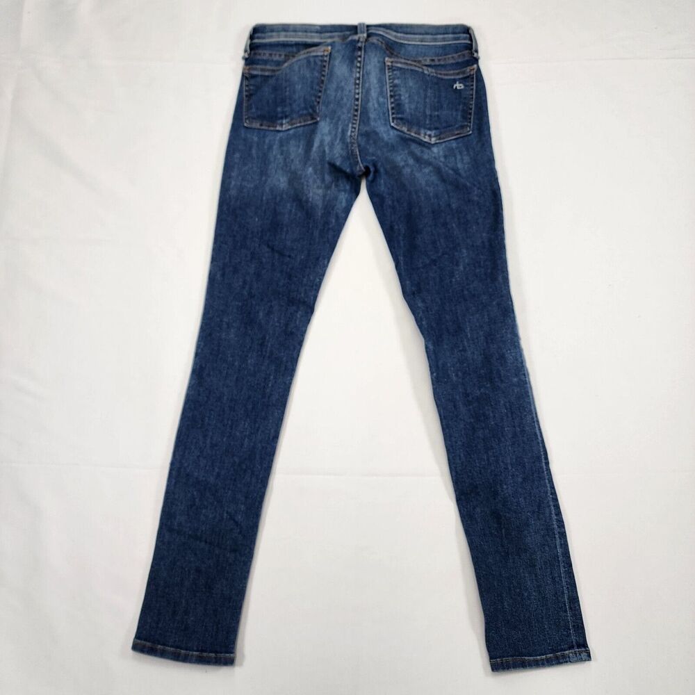 Rag & Bone Women's Blue Denim ANKLE SKINNY Jeans Size 26 - Picture 2 of 12